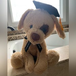 Brown Gradation Plush Dog